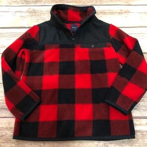 Gap buffalo plaid fleece